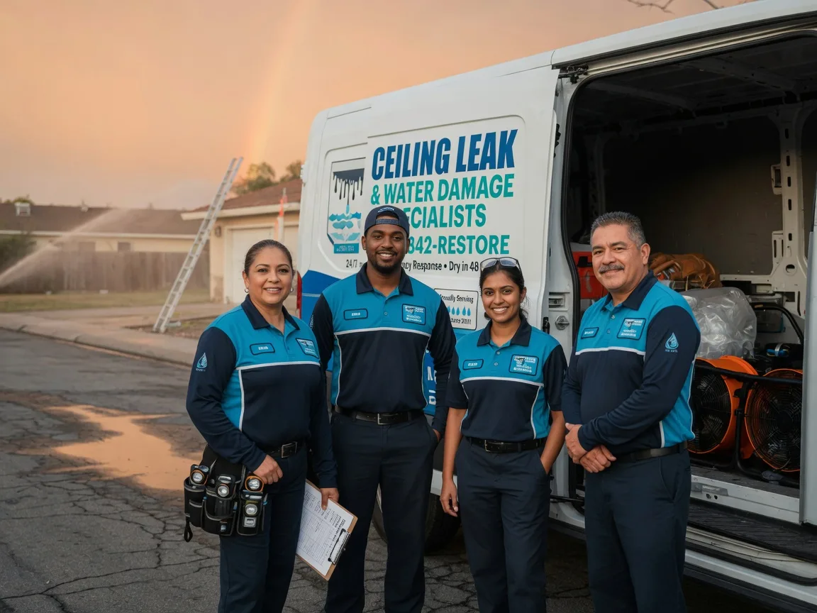 Ceiling Leak Cleanup company in Bunnlevel, NC