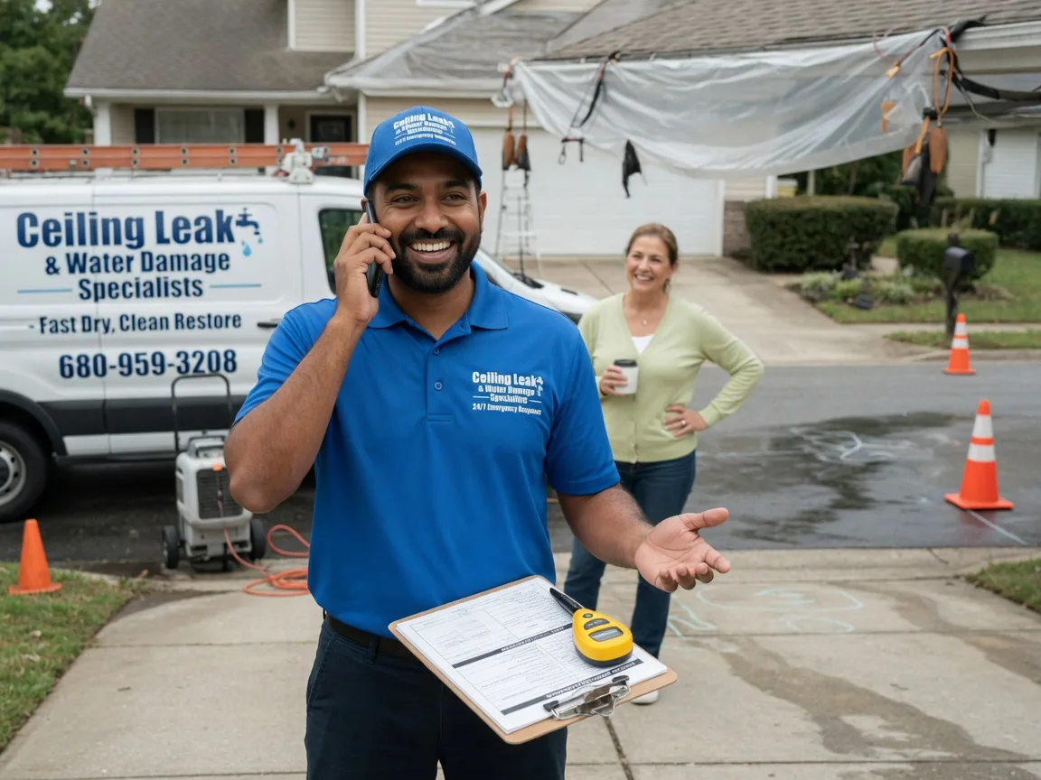 Ceiling Leak Cleanup Bunnlevel, NC FAQs