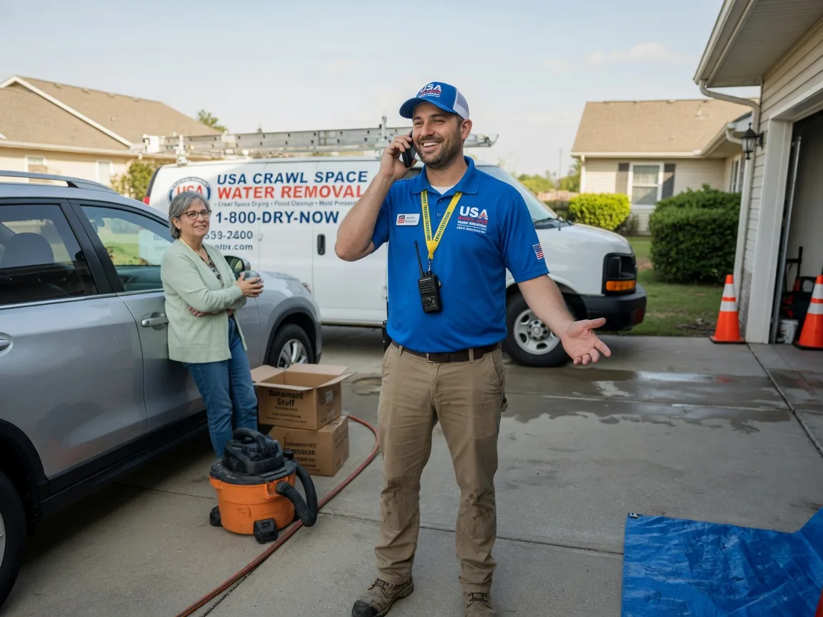 Crawl Space Water Removal Bunnlevel, NC FAQs